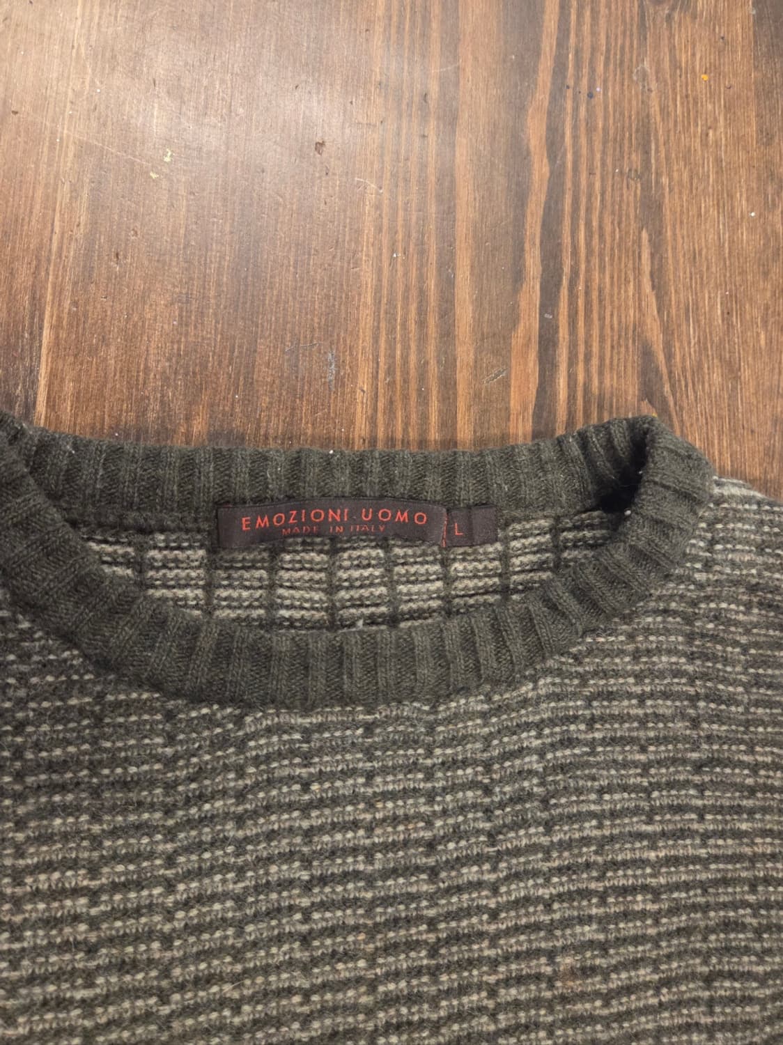 Emozioni uomo 이탈리아 메이드 니트 상품이미지7