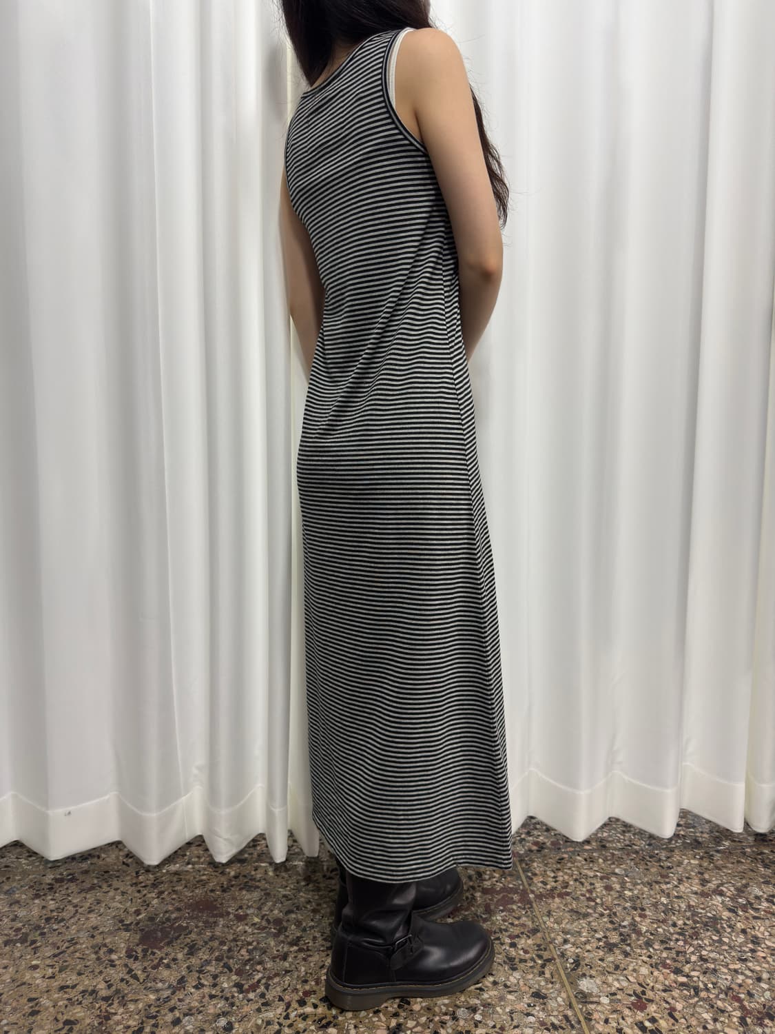 stripe sleeveless onepiece 상품이미지4