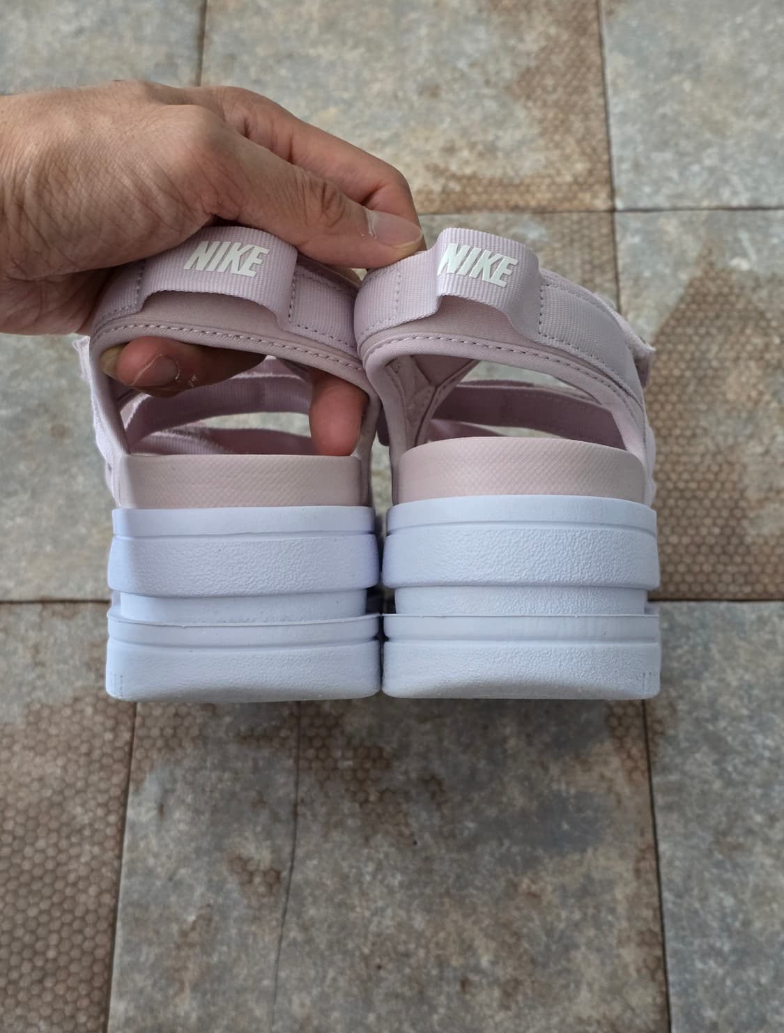 (230)나이키 아이콘 클래식 핑크 샌들 상품이미지7