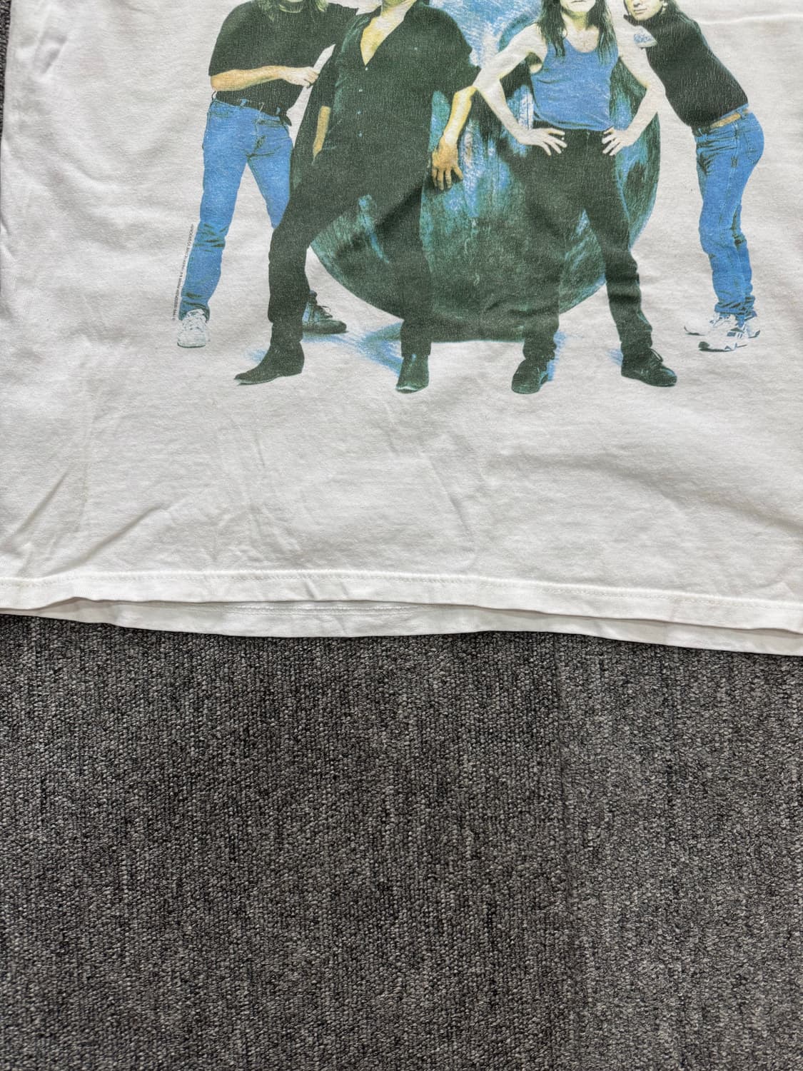 90s USA AC/DC 1996 월드투어 밴드 티셔츠 브로컴택 XL 상품이미지5