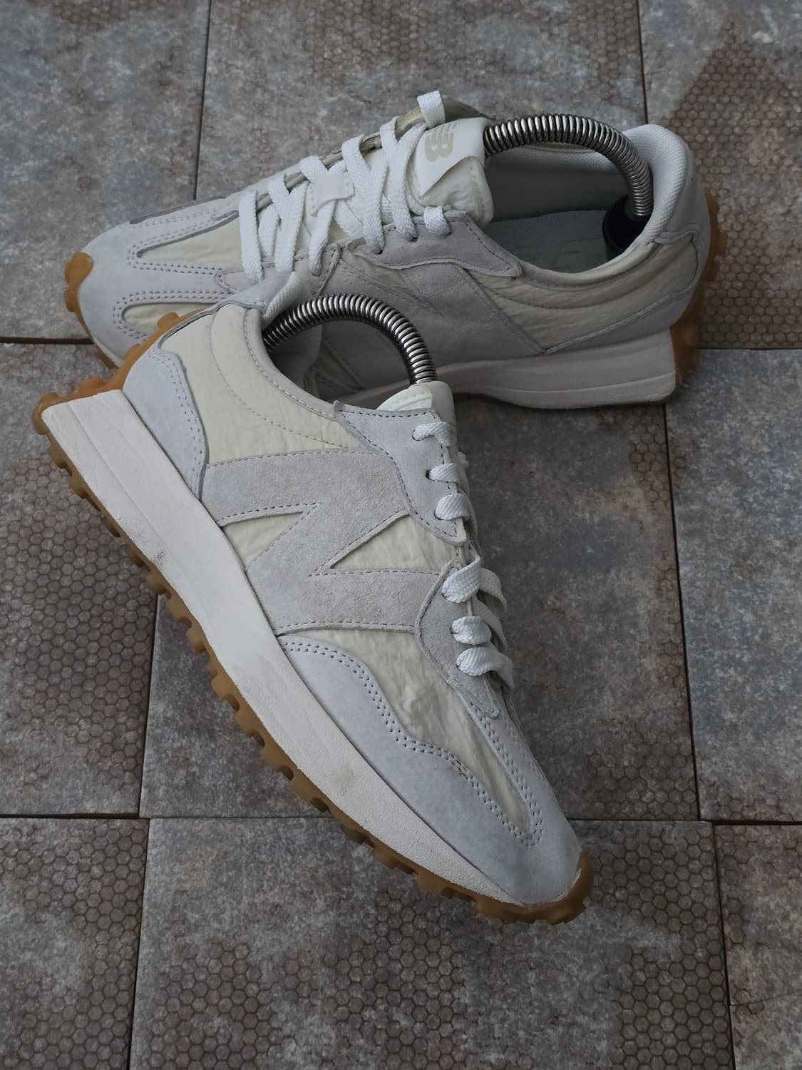 (225)뉴발란스 327 클린 빈티지 문빔 상품이미지7