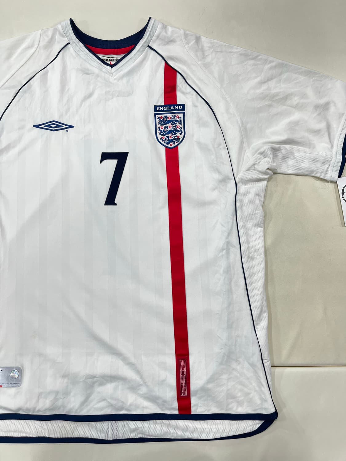 엄브로 01-03 잉글랜드 홈 데이비드 베컴 상품이미지5