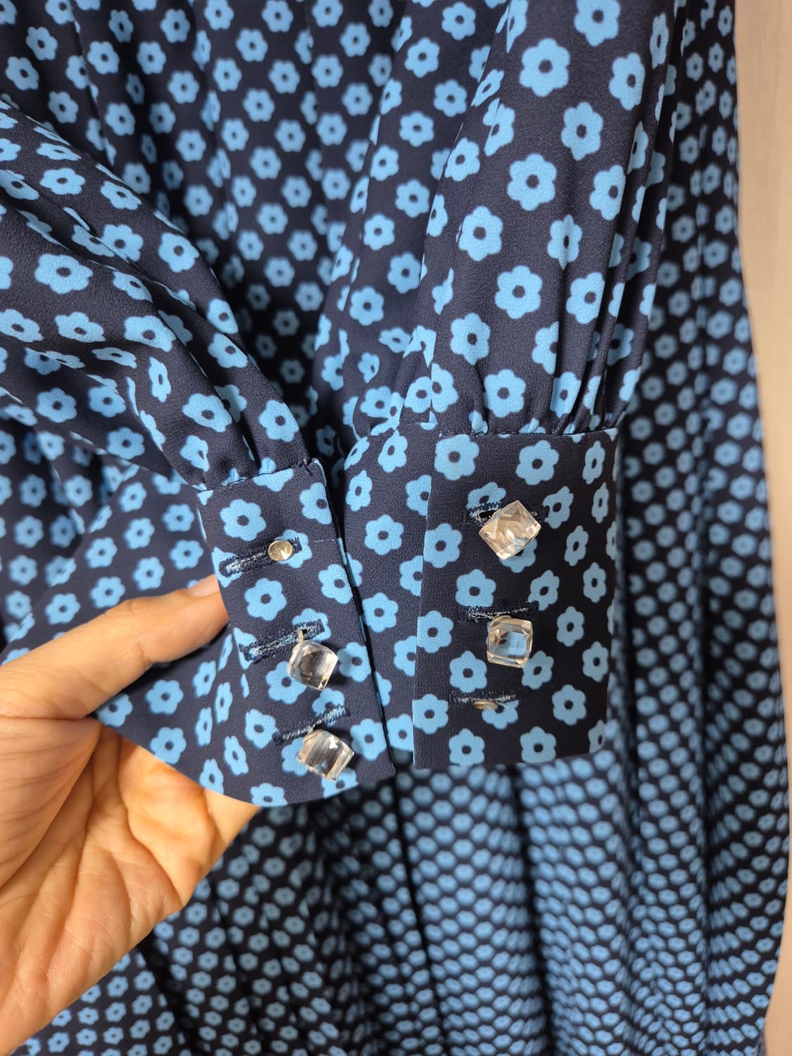 (새제품) 레니본 원피스 플라워 패턴원피스 55 (20년) 상품이미지10