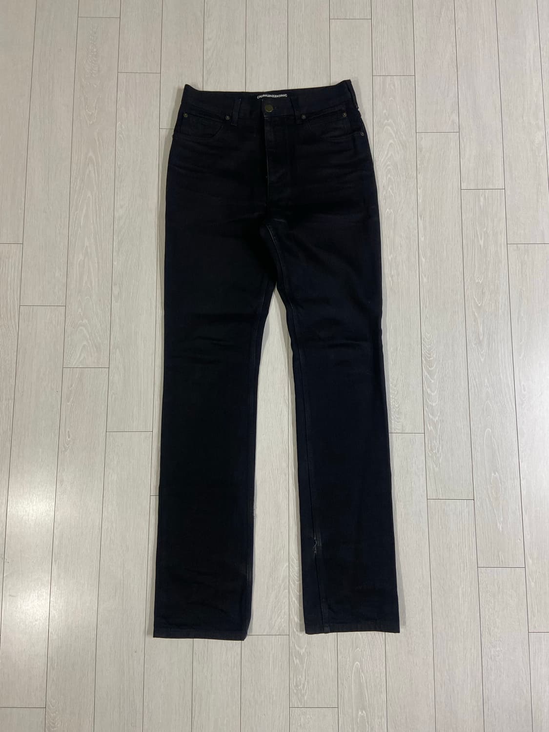 [30] 캘빈클라인 205w39nyc 블랙 데님 팬츠 상품이미지3