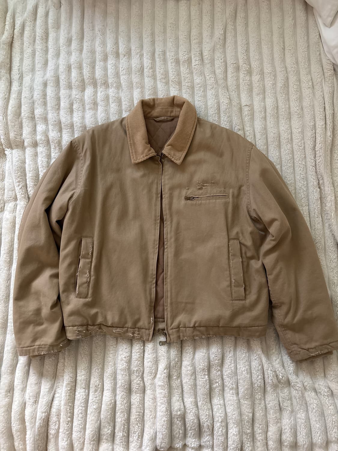 빈티지 디스트로이드 워크자켓 상품이미지1