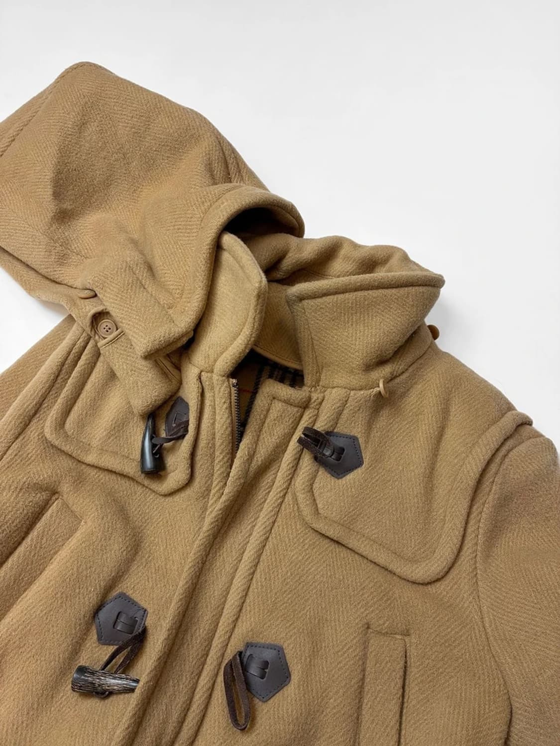 노튼 NOTON 00's 울 더플 후드 코트 PN5580 상품이미지4