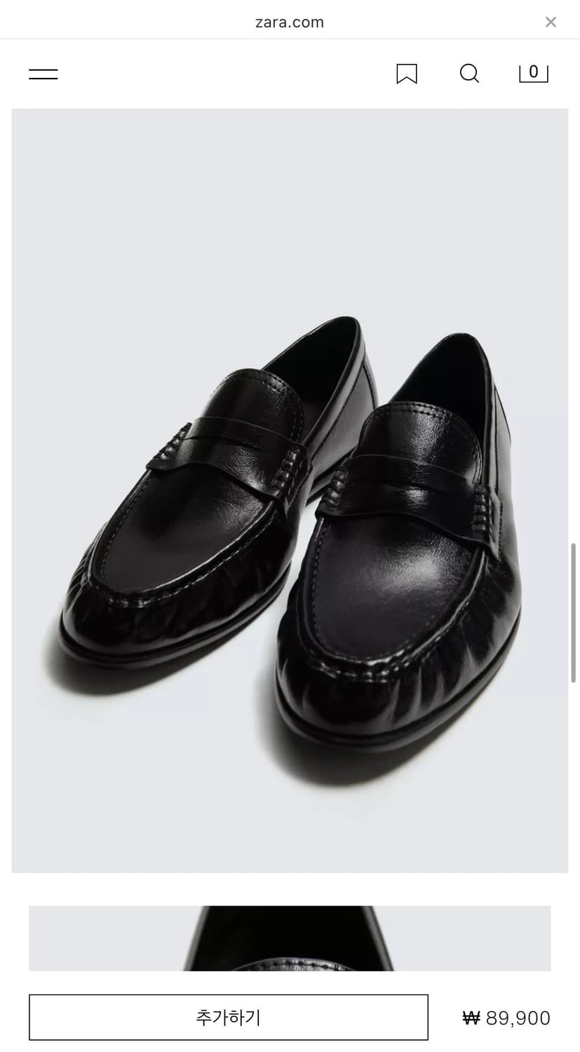 자라 페니로퍼 44사이즈 구매합니다 상품이미지4