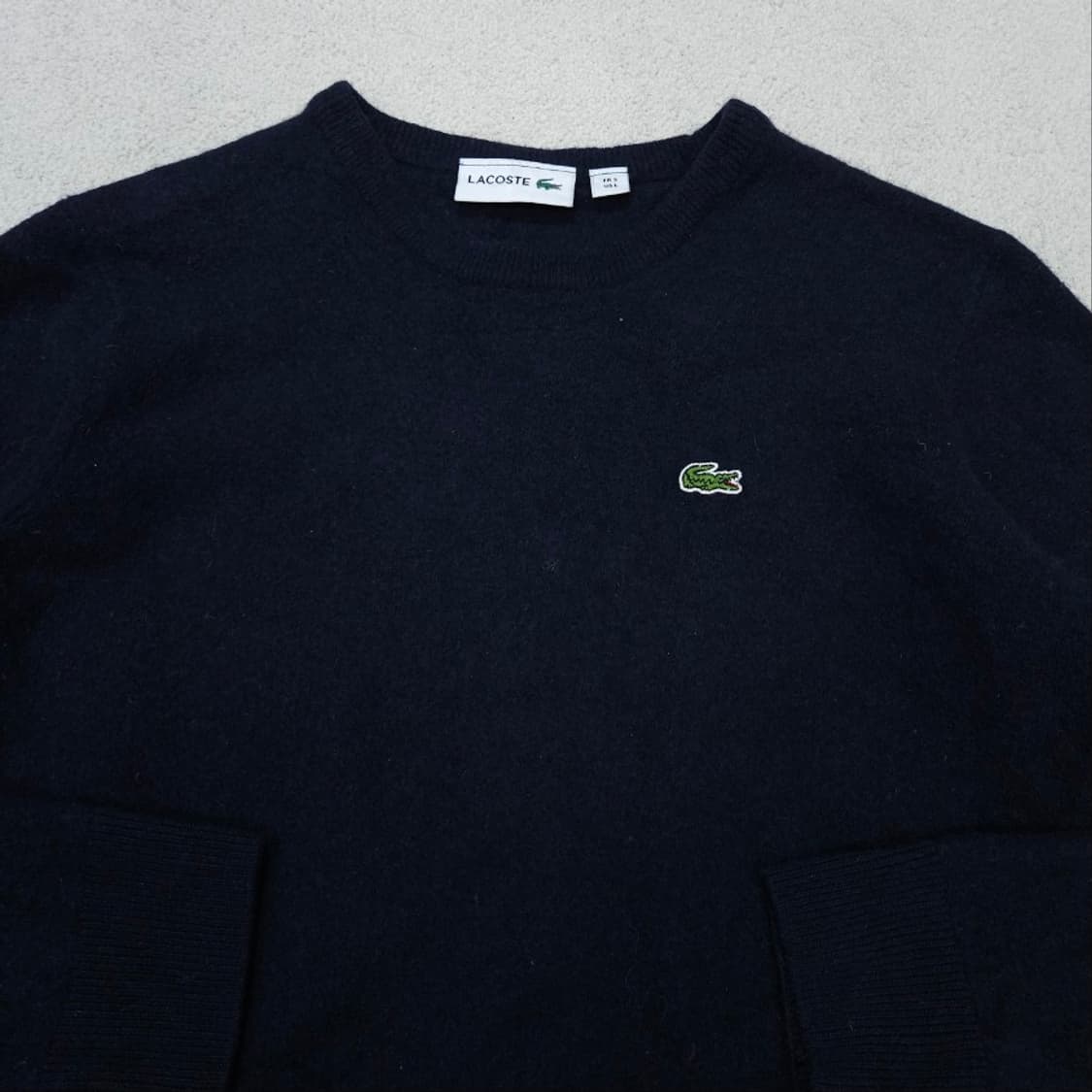 라코스테 울 니트 L 블랙 상품이미지3