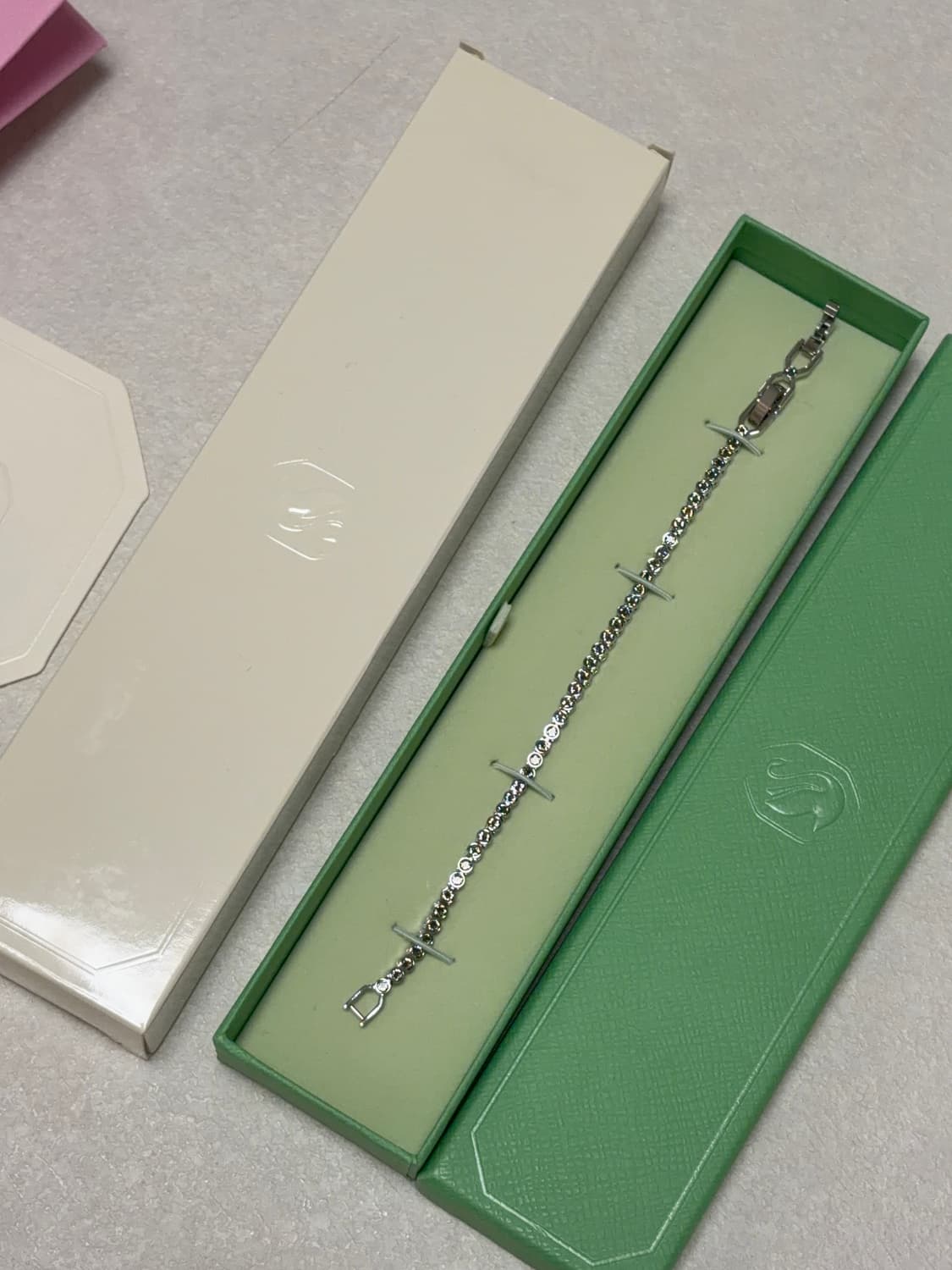 [새상품]스와로브스키 Emily 테니스 팔찌 상품이미지4