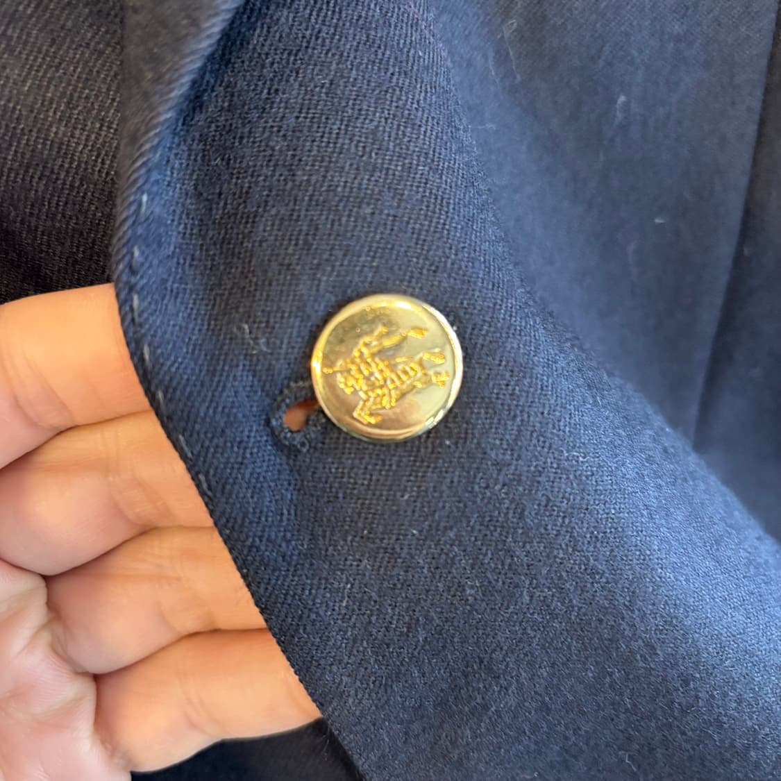 영국 빈티지 버버리 울 블레이저 자켓 상품이미지6