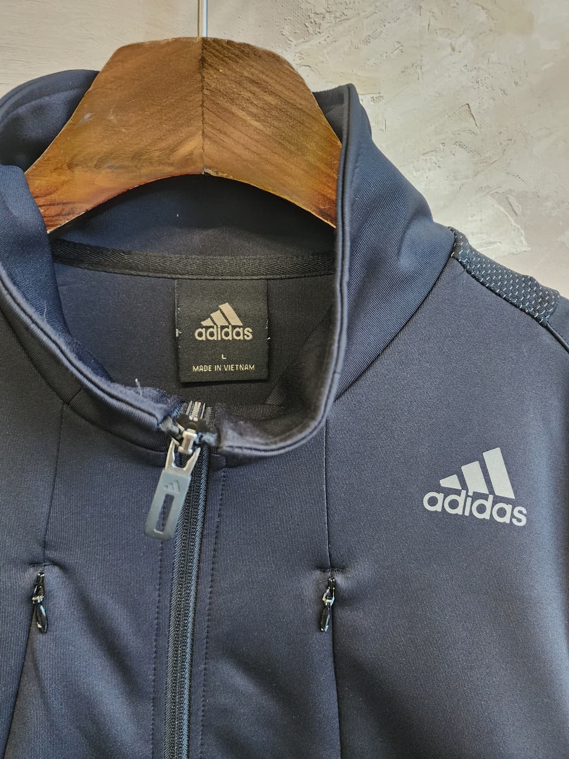 아디다스 블랙 트랙탑 져지 상품이미지4