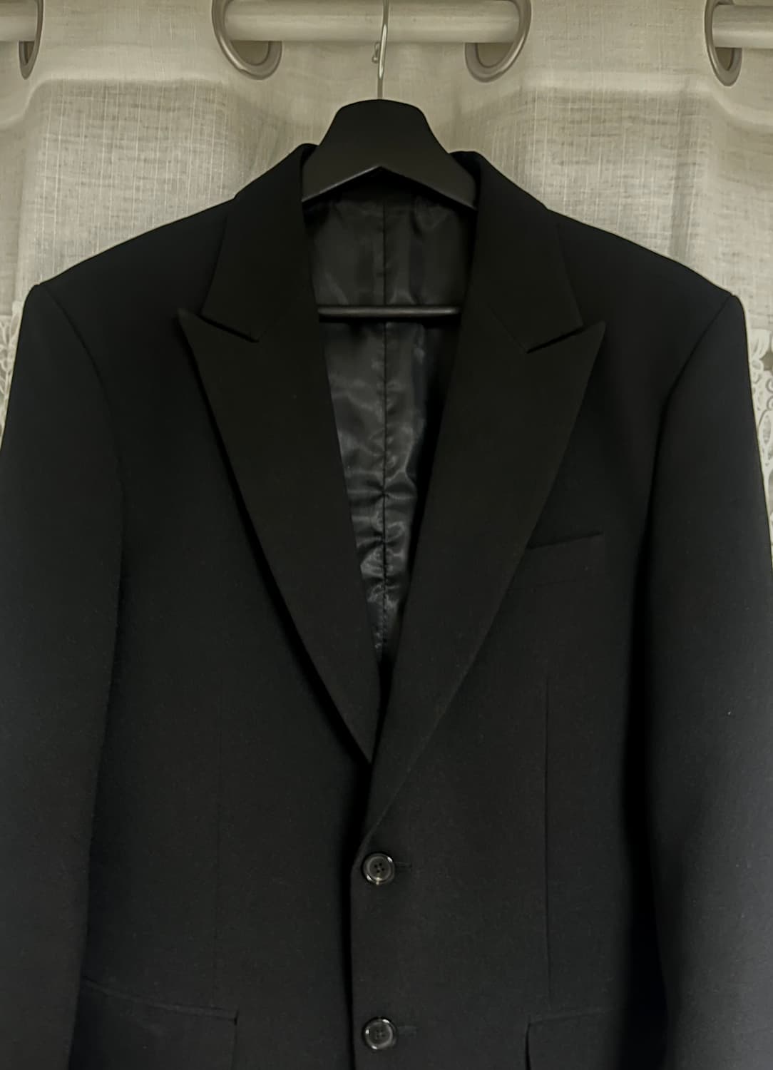 (핏 보장) Black homme shining blazer 상품이미지2