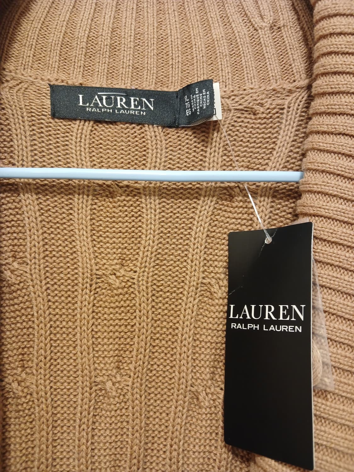 랄프 로렌 정품 여성 니트 랩 원피스 95 ~ 105 사이즈 상품이미지2