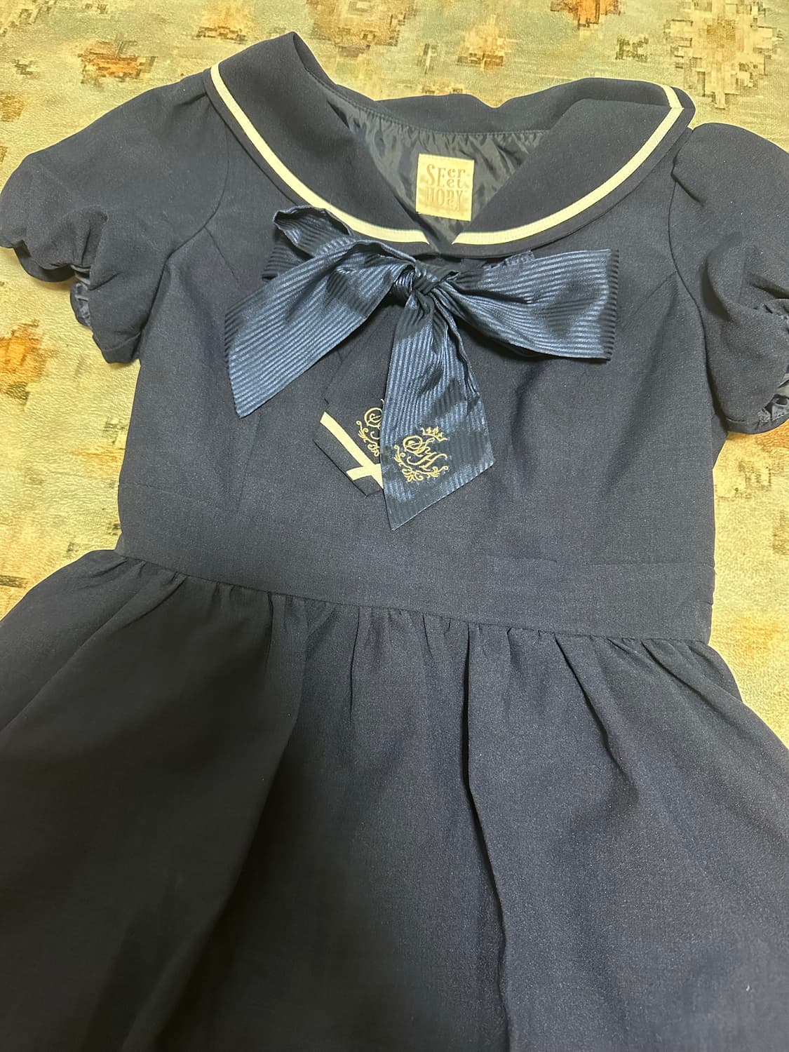 마린 세일러 베이비돌 원피스 상품이미지2