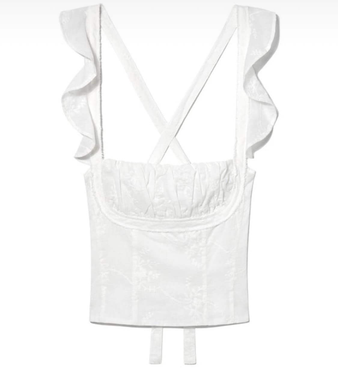 (구해요) glowny rodeo ruffle top 글로니 로데오 탑 상품이미지1