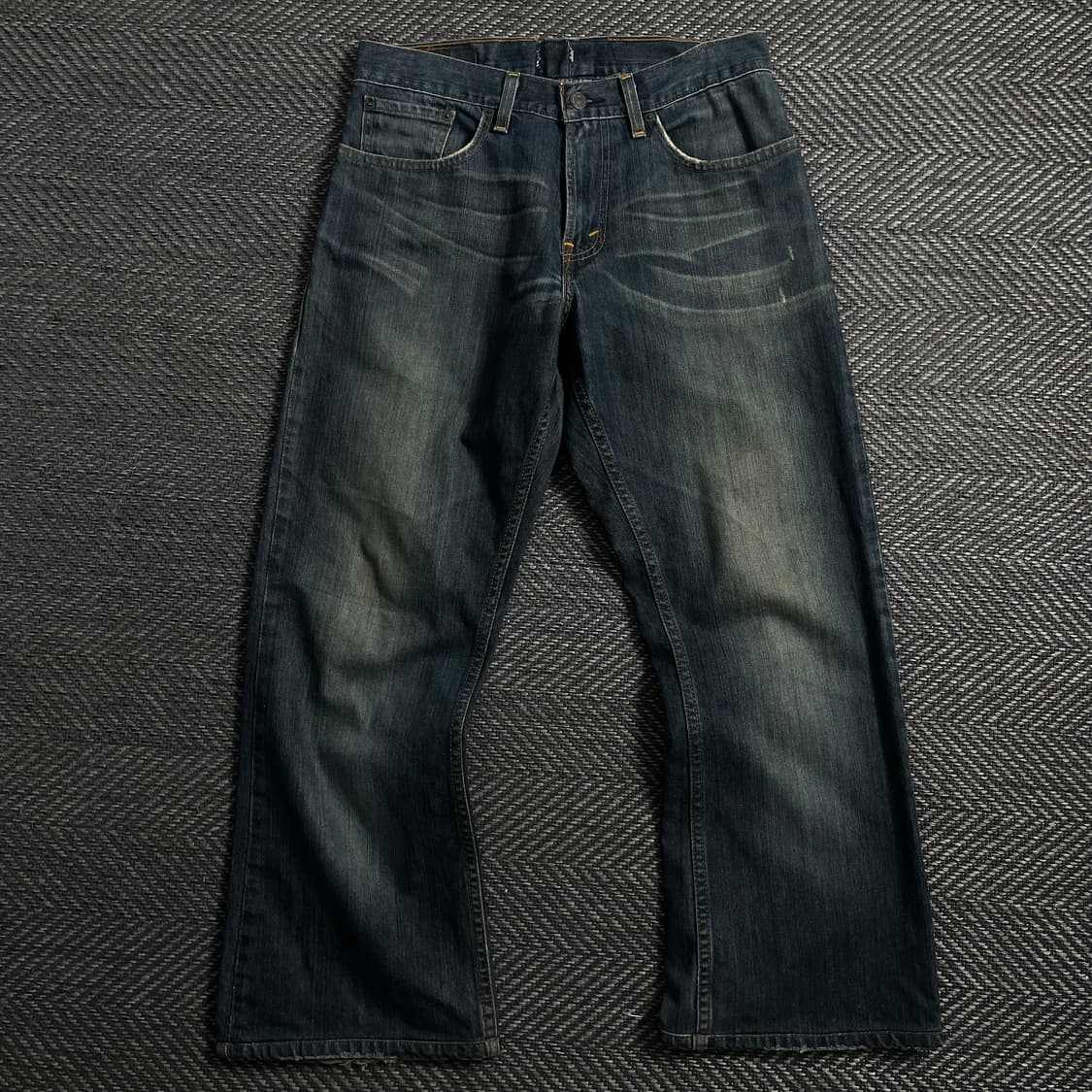 리바이스 527 세미 부츠컷 워싱 데님 팬츠y 4113 상품이미지4