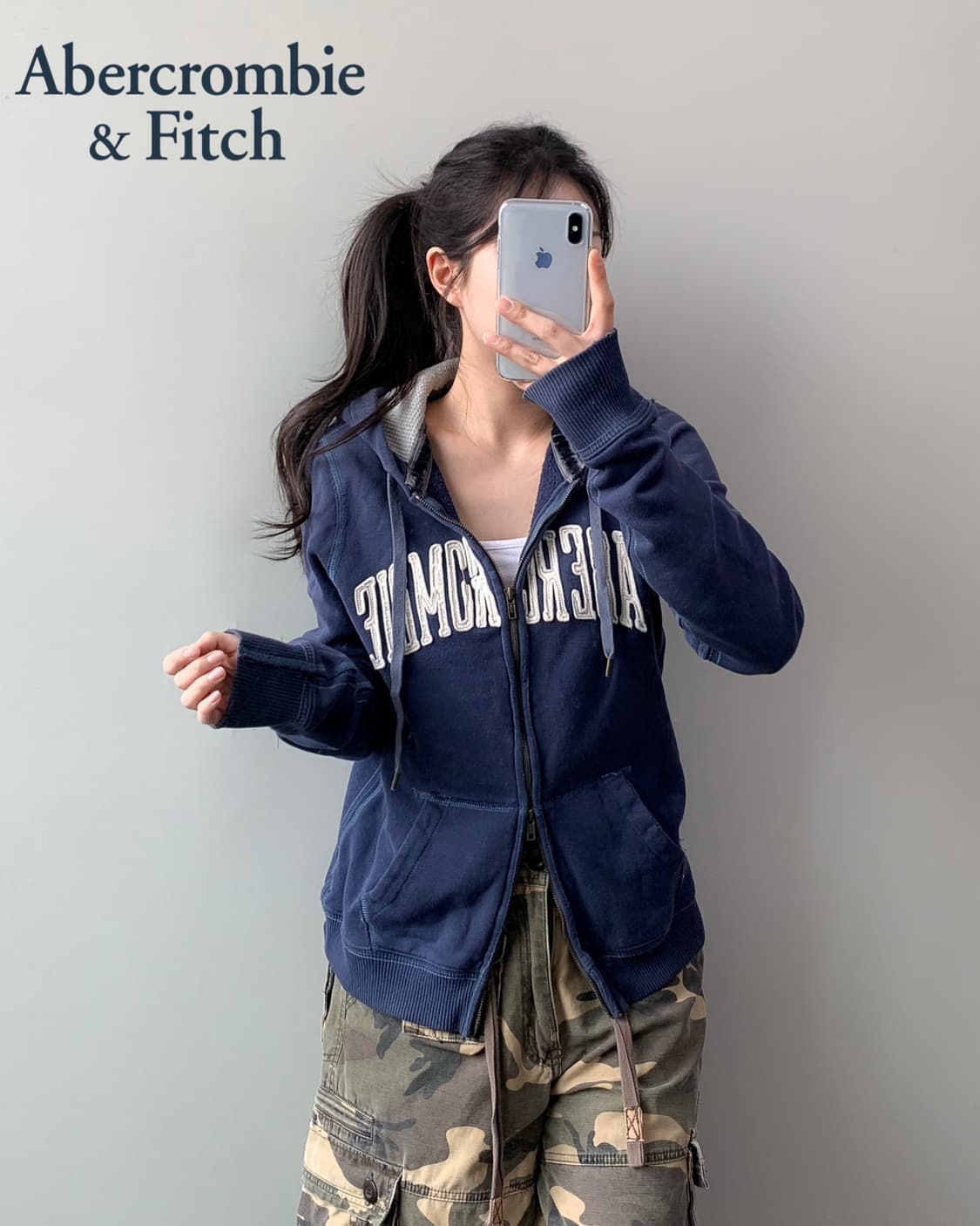 아베크롬비 후드집업 상품이미지2