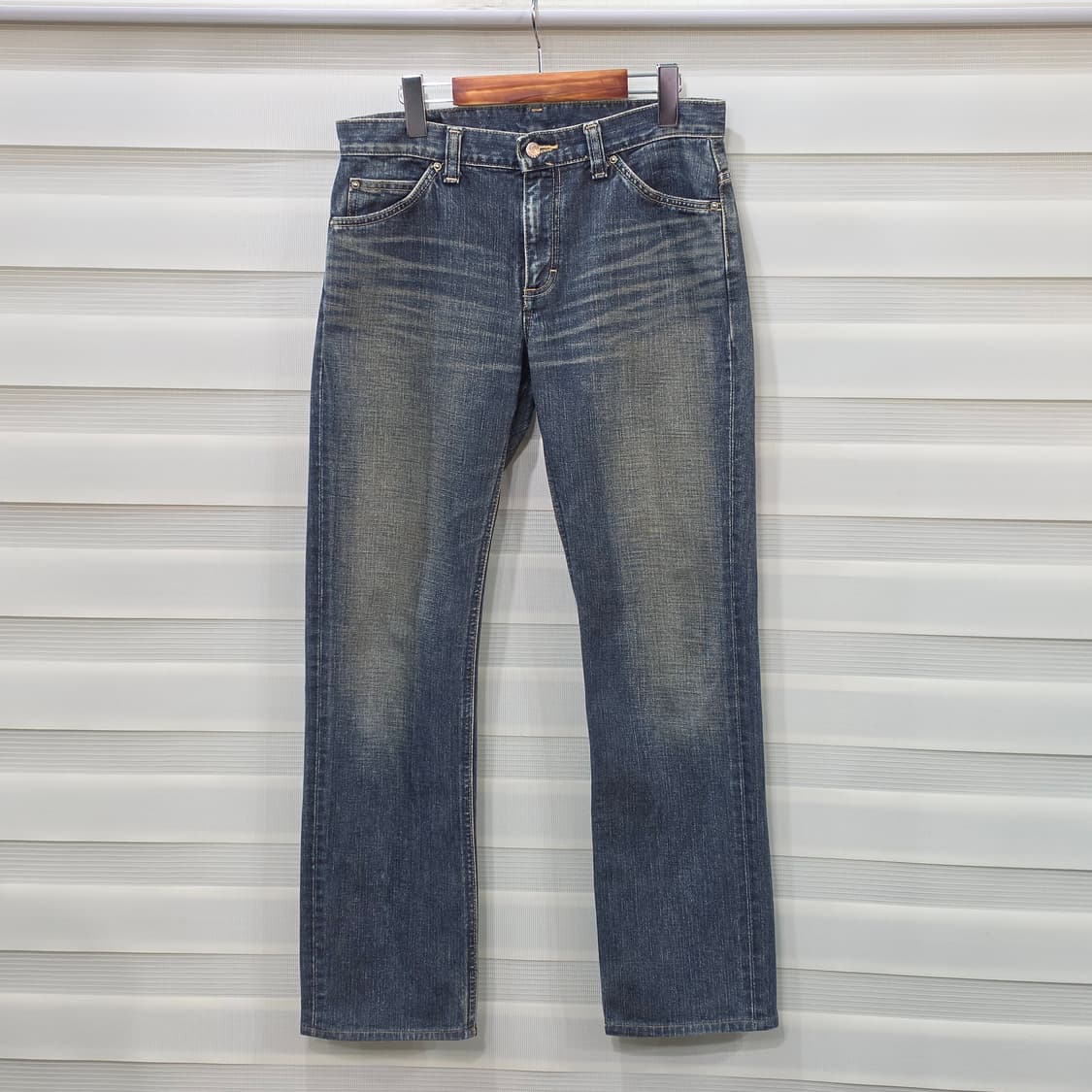 Lee 70101 송치 가죽텝 빈티지 데님팬츠- 우먼31 상품이미지5