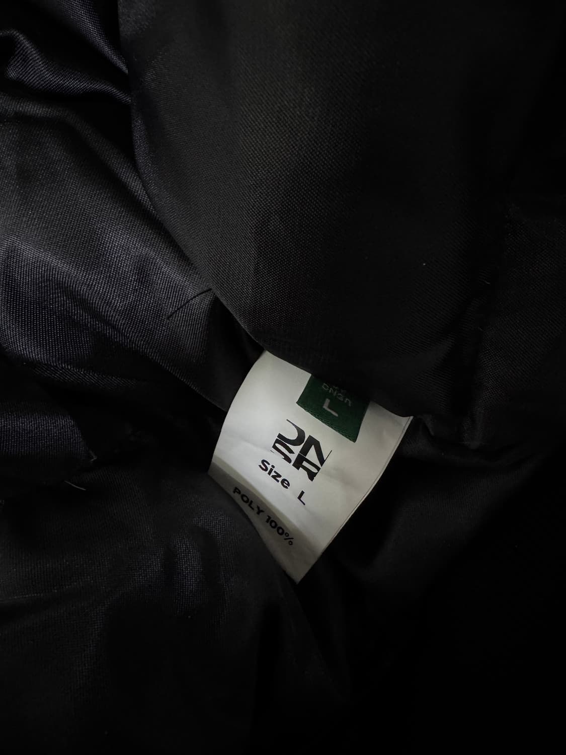 (L) DNSR 플라이트 크롭 덕다운 패딩 점퍼 블랙 상품이미지3