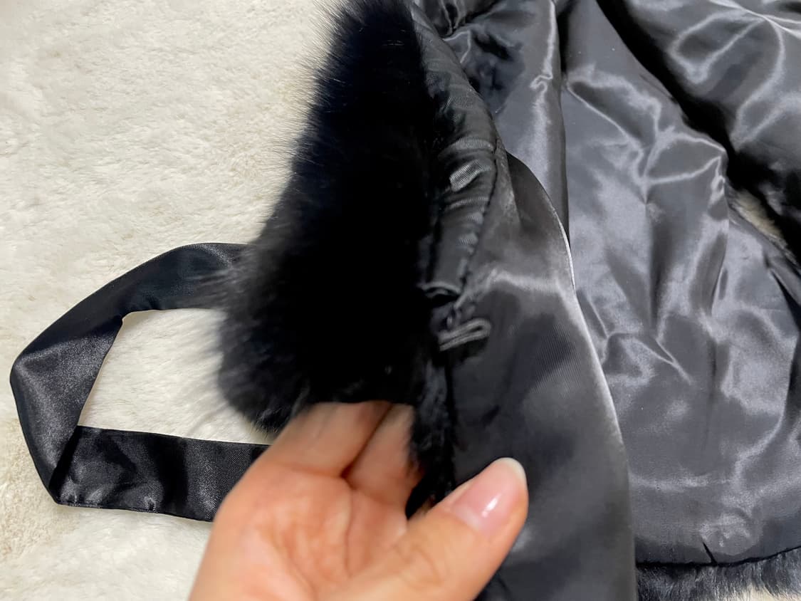 Vintage fake fur vest  상품이미지4