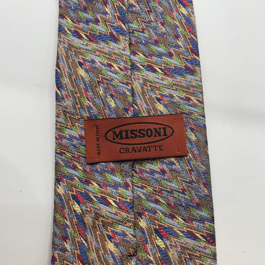 766) (MISSONI) 미쏘니 패턴 넥타이 상품이미지5