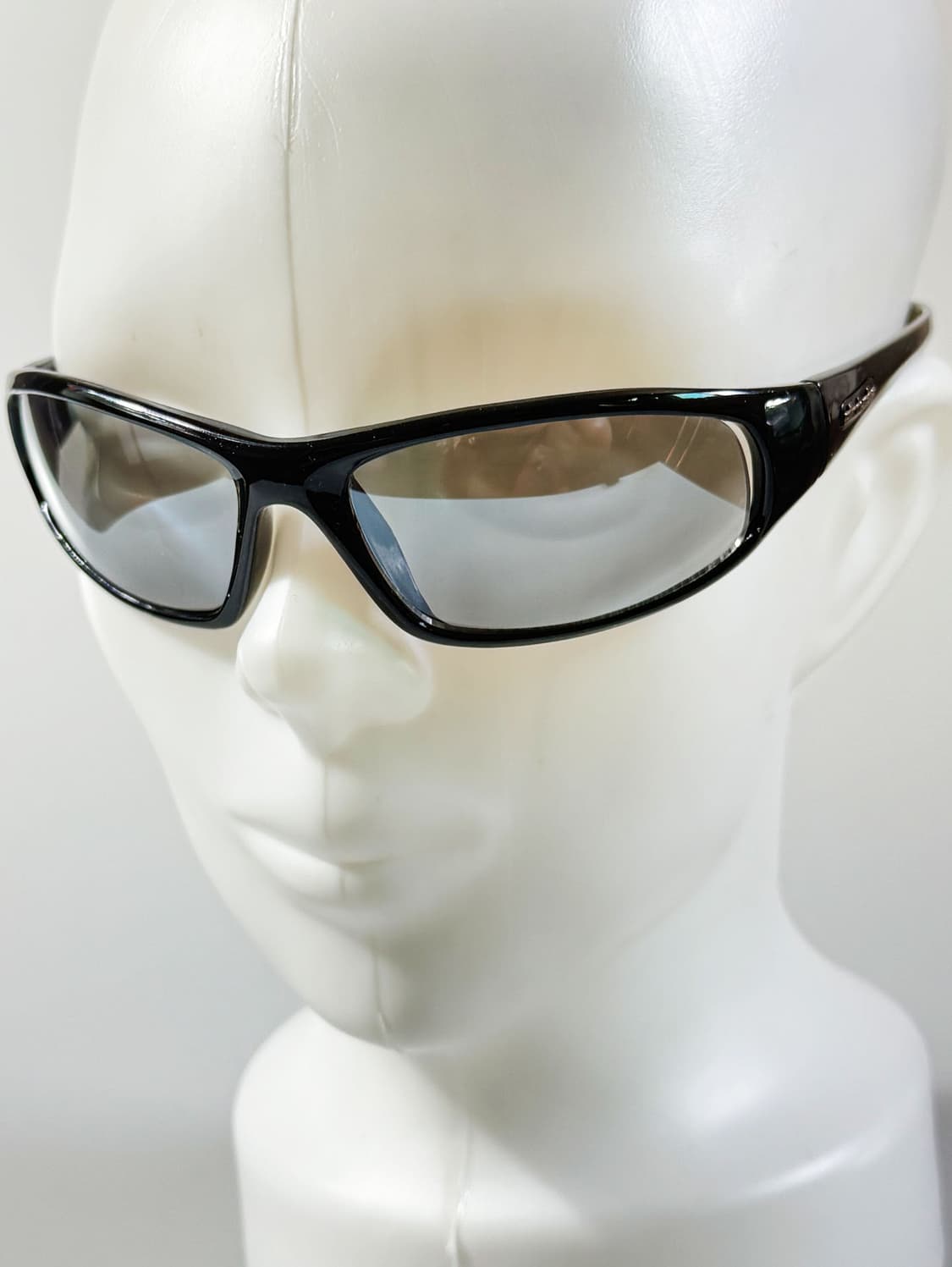 90s DIRTY DOG 블랙 랩어라운드 스포티 빈티지 선글라스 상품이미지9