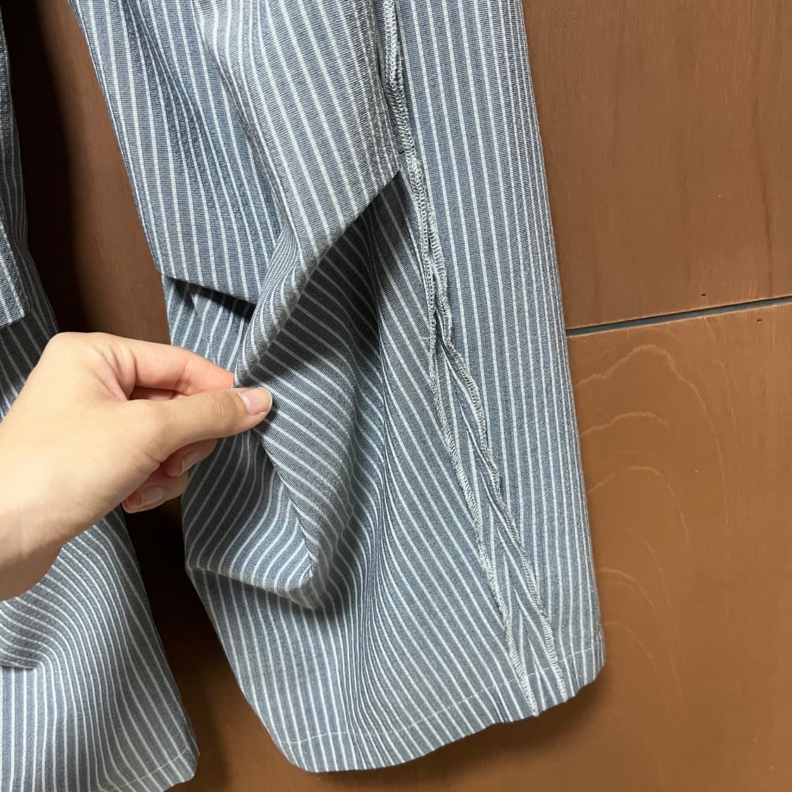 오들리워크샵 스트라이프 팬츠 상품이미지5