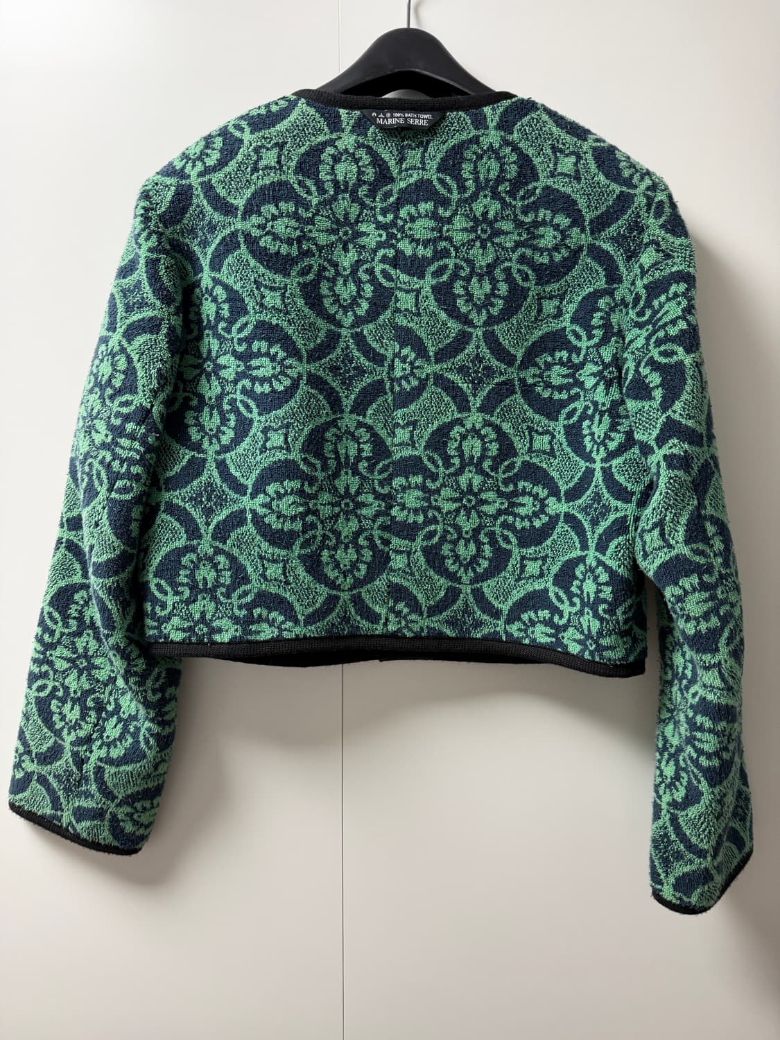 마린세르 문패턴 크롭자켓 상품이미지3