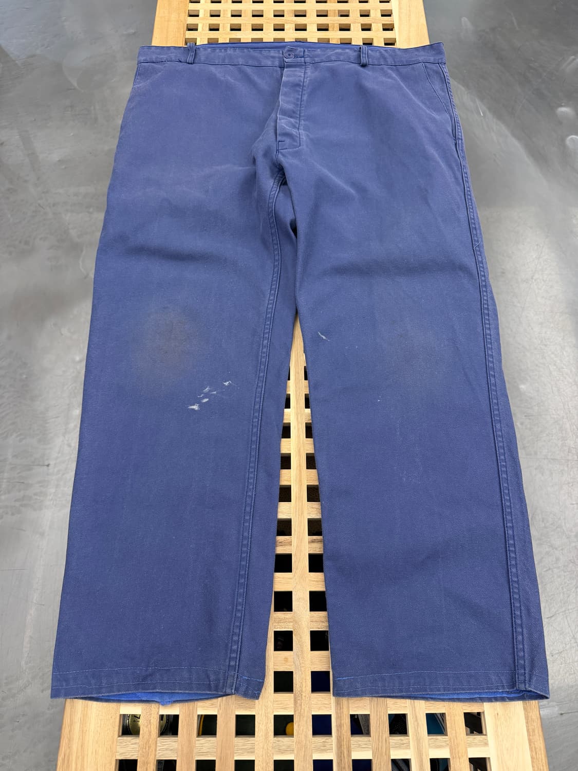 1990s LAFODEX DISTRESSED FADE 프렌치워크팬츠 상품이미지1