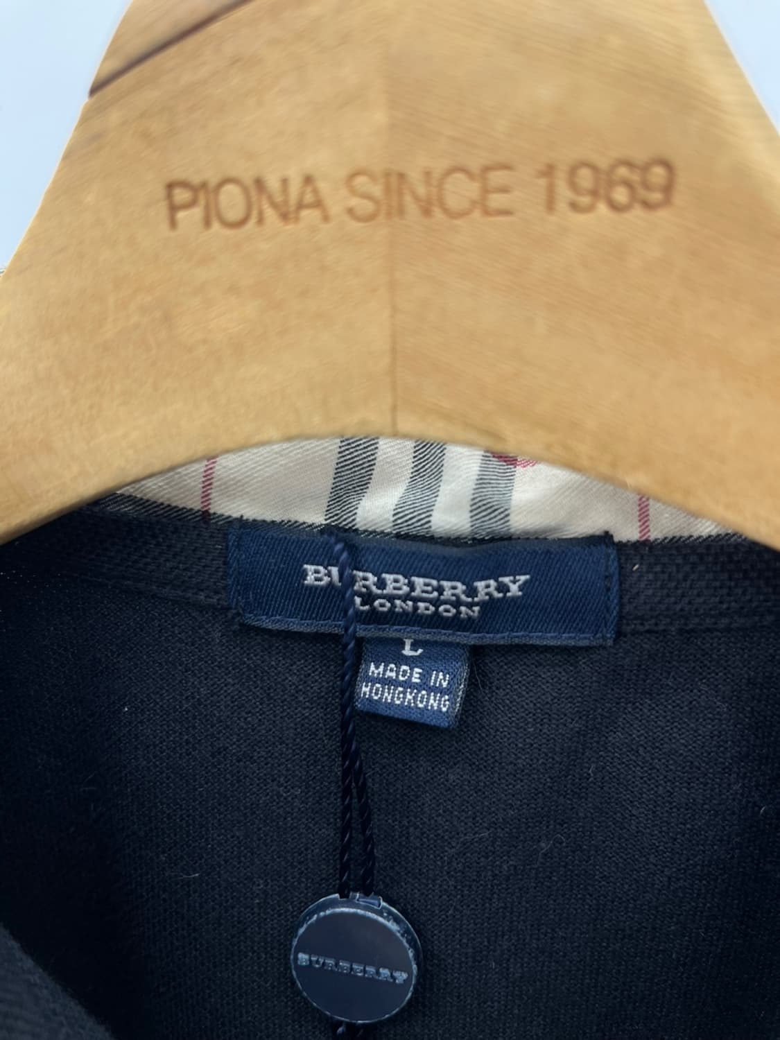 [Burberry] 버버리 런던 체크카라 PK티셔츠 상품이미지3