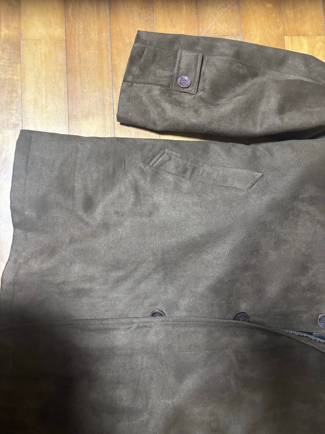 Giorgio Armani 스웨이드 더블 자켓 상품이미지5