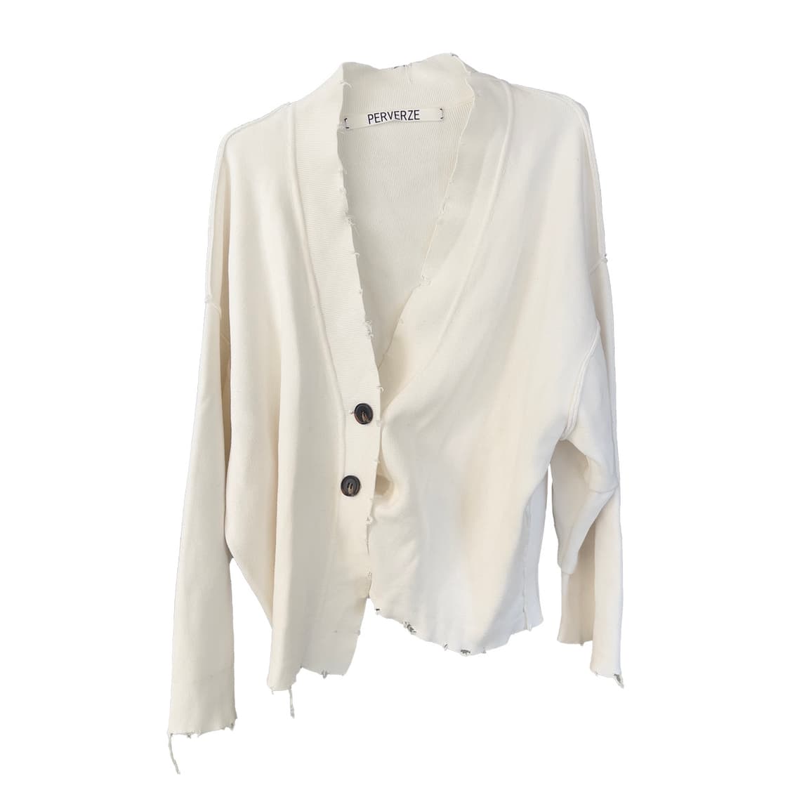 PERVERZE knit cardigan - off white 상품이미지1