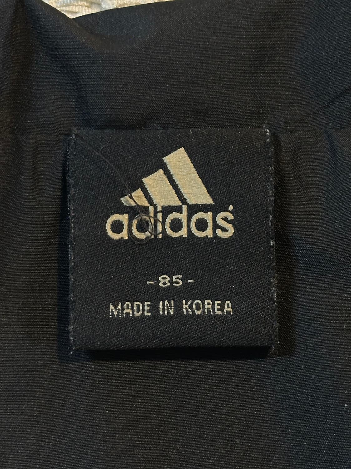 아디다스 ADIDAS 삼각로고 사이드라인 검골 바람막이 자켓 상품이미지4