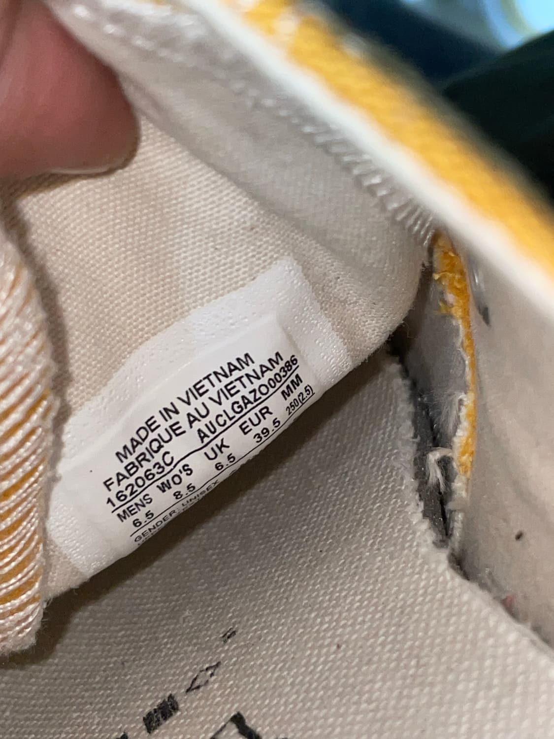 컨버스 척70 로우 썬플라워 250 상품이미지9