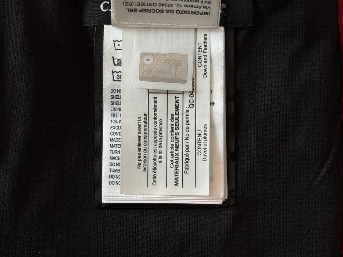 캐나다구스 정품 경량패딩 상품이미지5