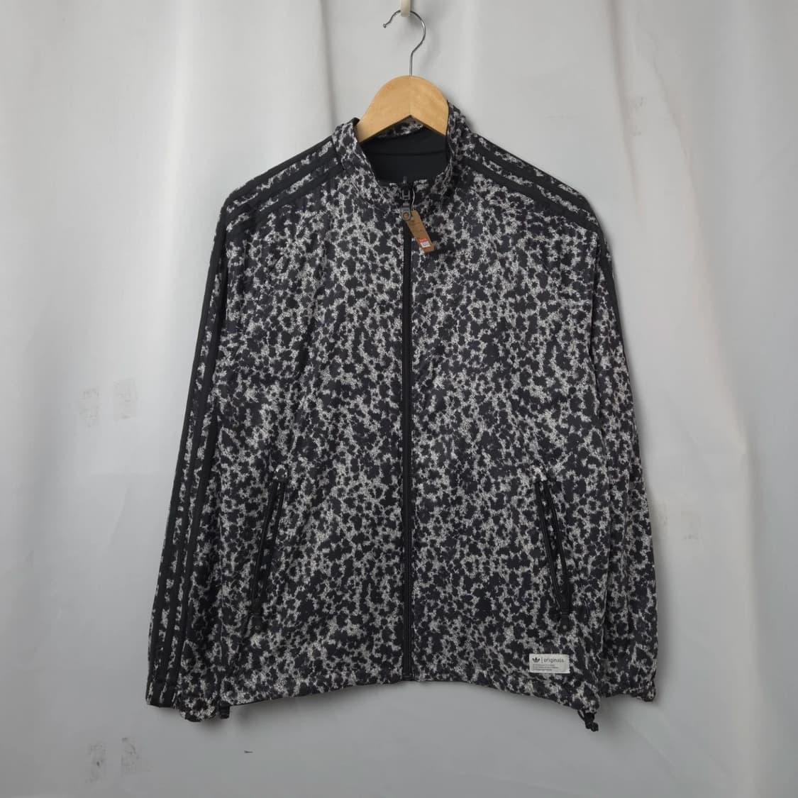 여S-M 아디다스 리버시블 레오파드 양면 트레이닝 트랙탑 집업 자켓 져지 상품이미지5
