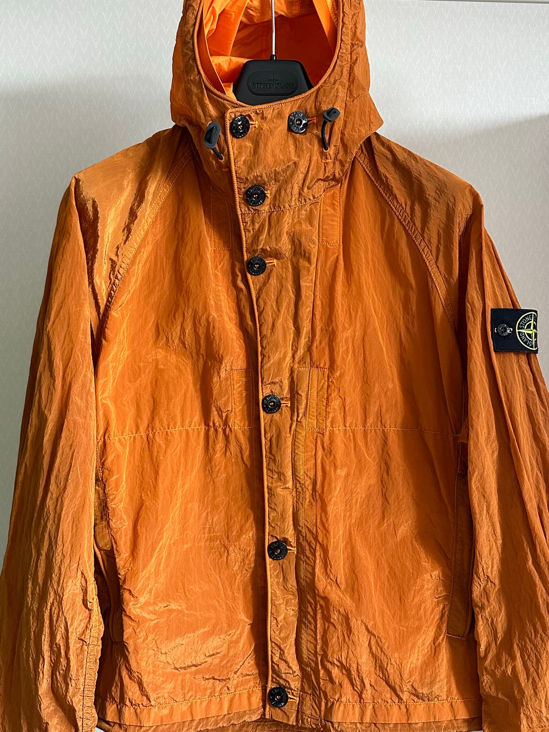 스톤아일랜드 나일론메탈 이중후드 자켓 L(105) 국내판 상품이미지1