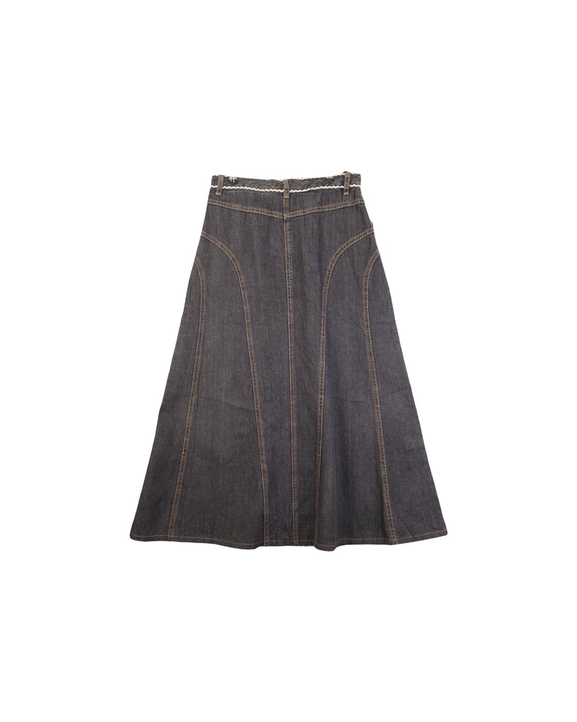 Jpn Charcoal Detail Long Skirts 상품이미지6