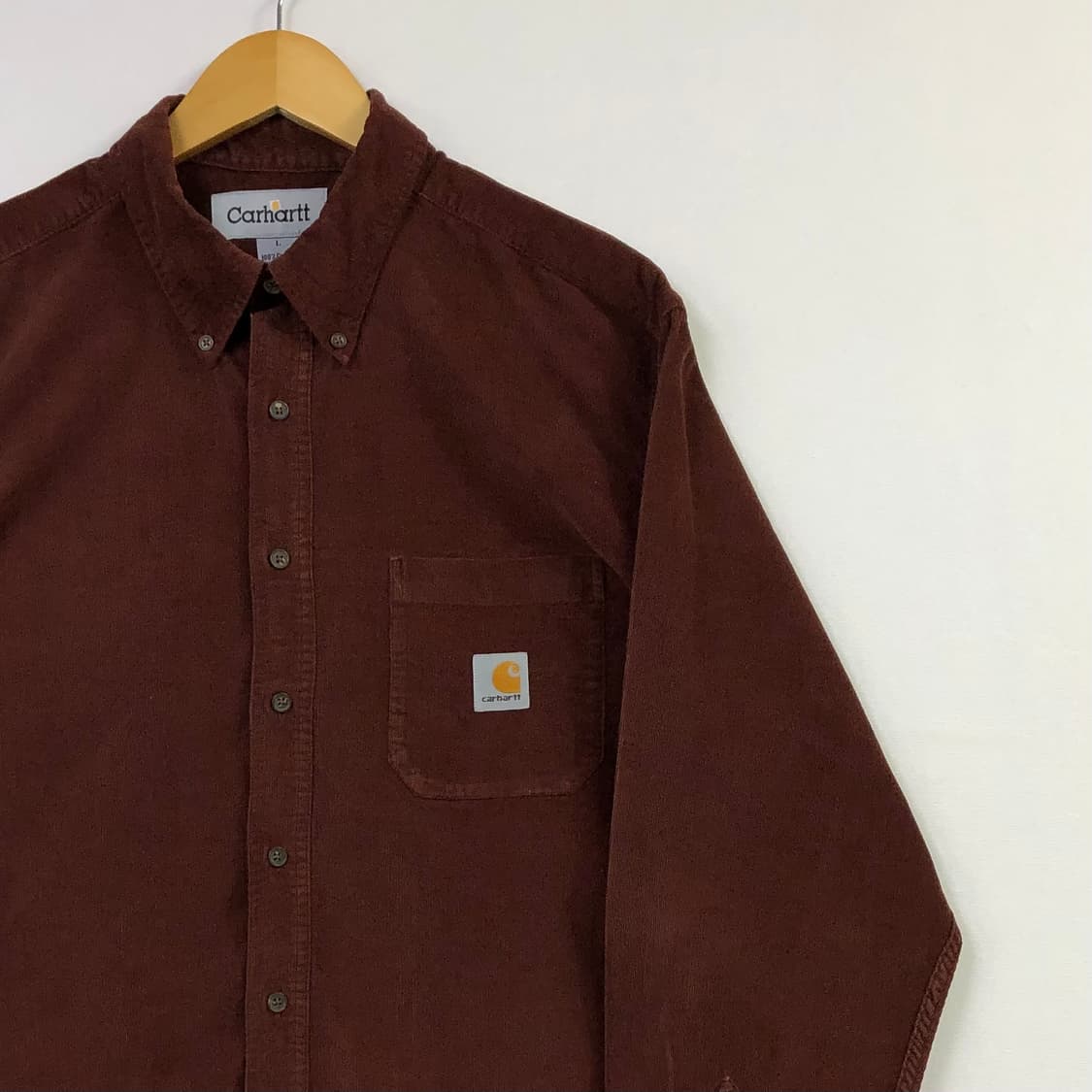 XL 칼하트 코듀로이 셔츠 상품이미지1