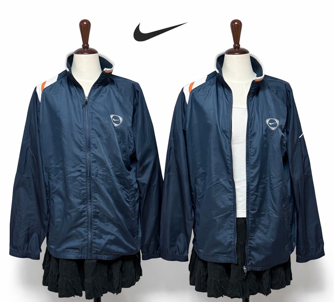 나이키 빈티지 네이비 윈드브레이커 집업 자켓 95 (M) 상품이미지1