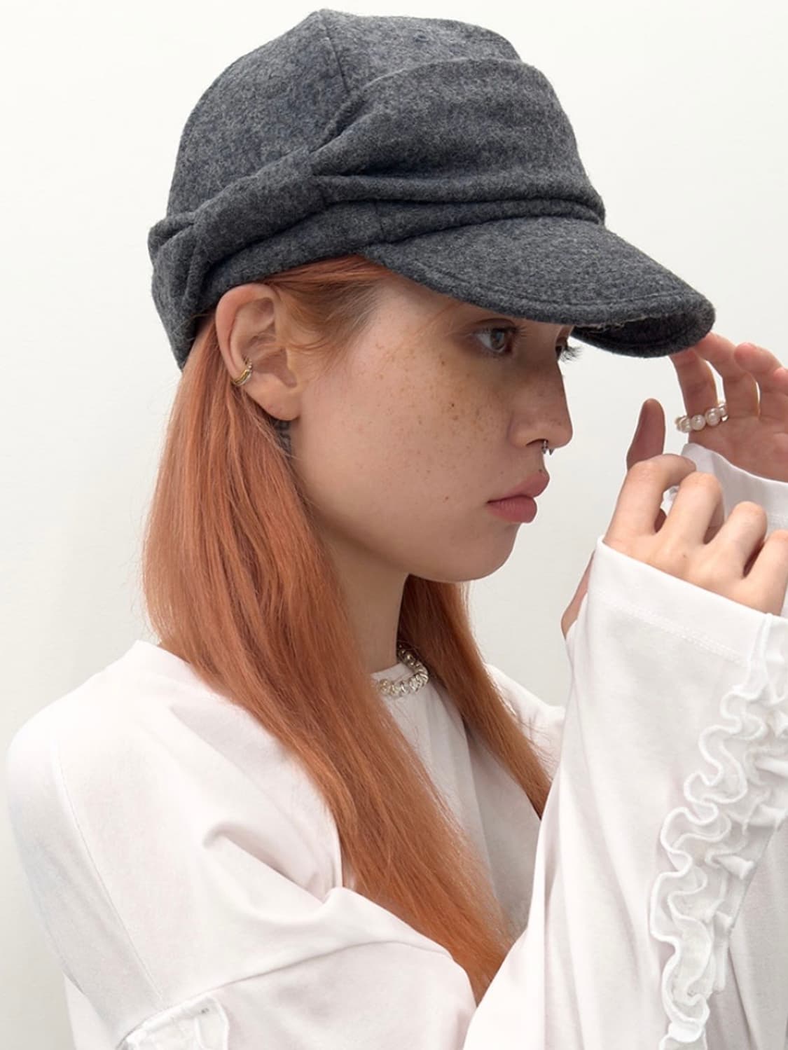 타입서비스 Wool Belted Cap 상품이미지1