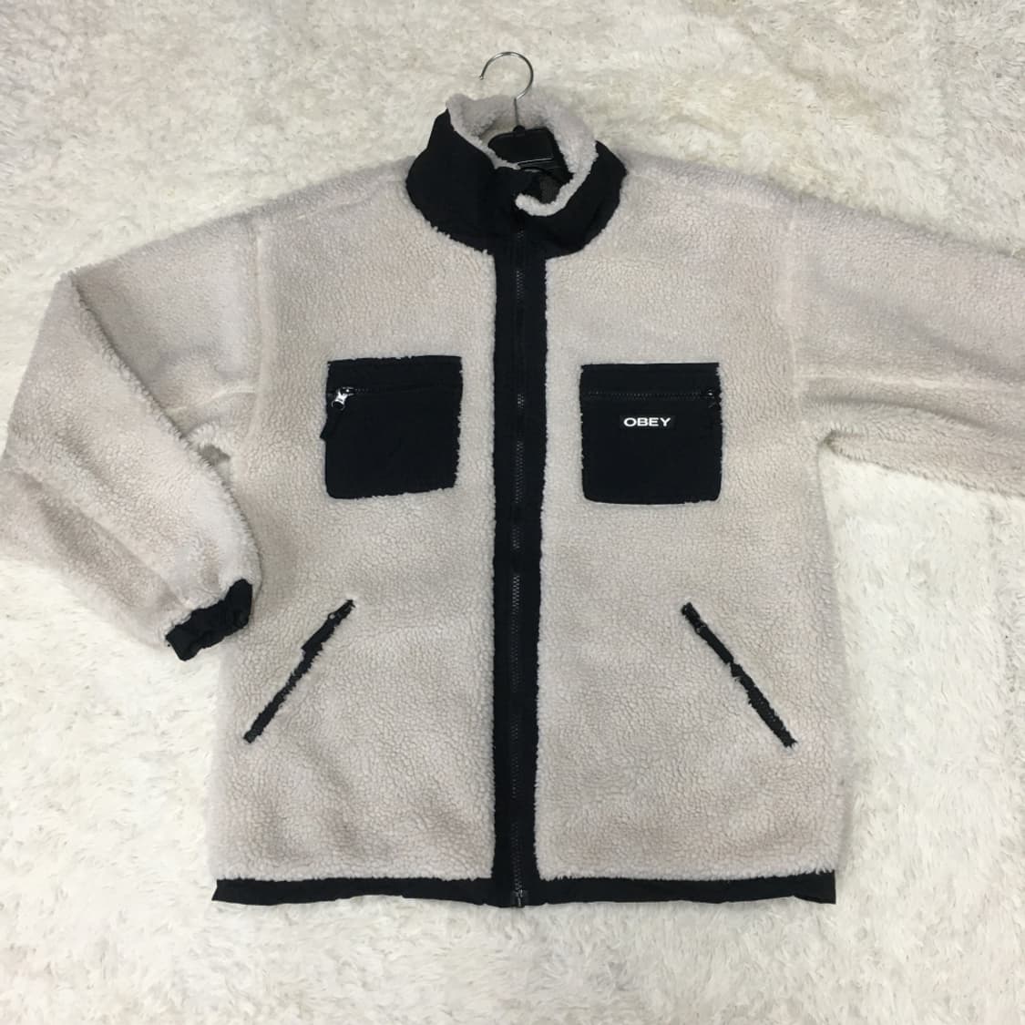 오베이 포켓 후리스집업 BB13 상품이미지1