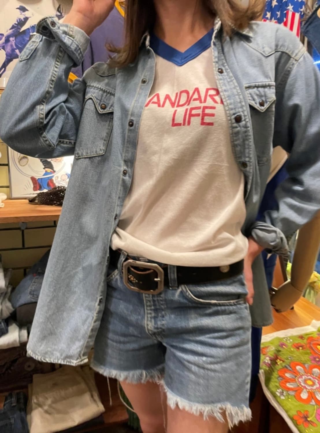 1970–80's Vintage Raglan Team Tee  상품이미지10