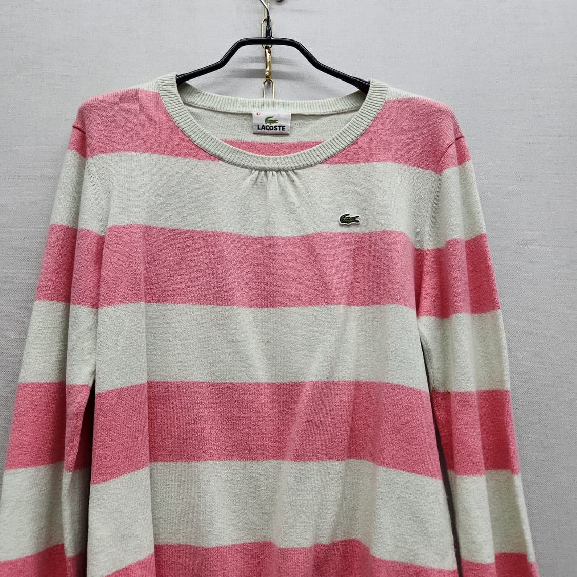 라코스테 스트라이프 니트 42(M) 상품이미지2