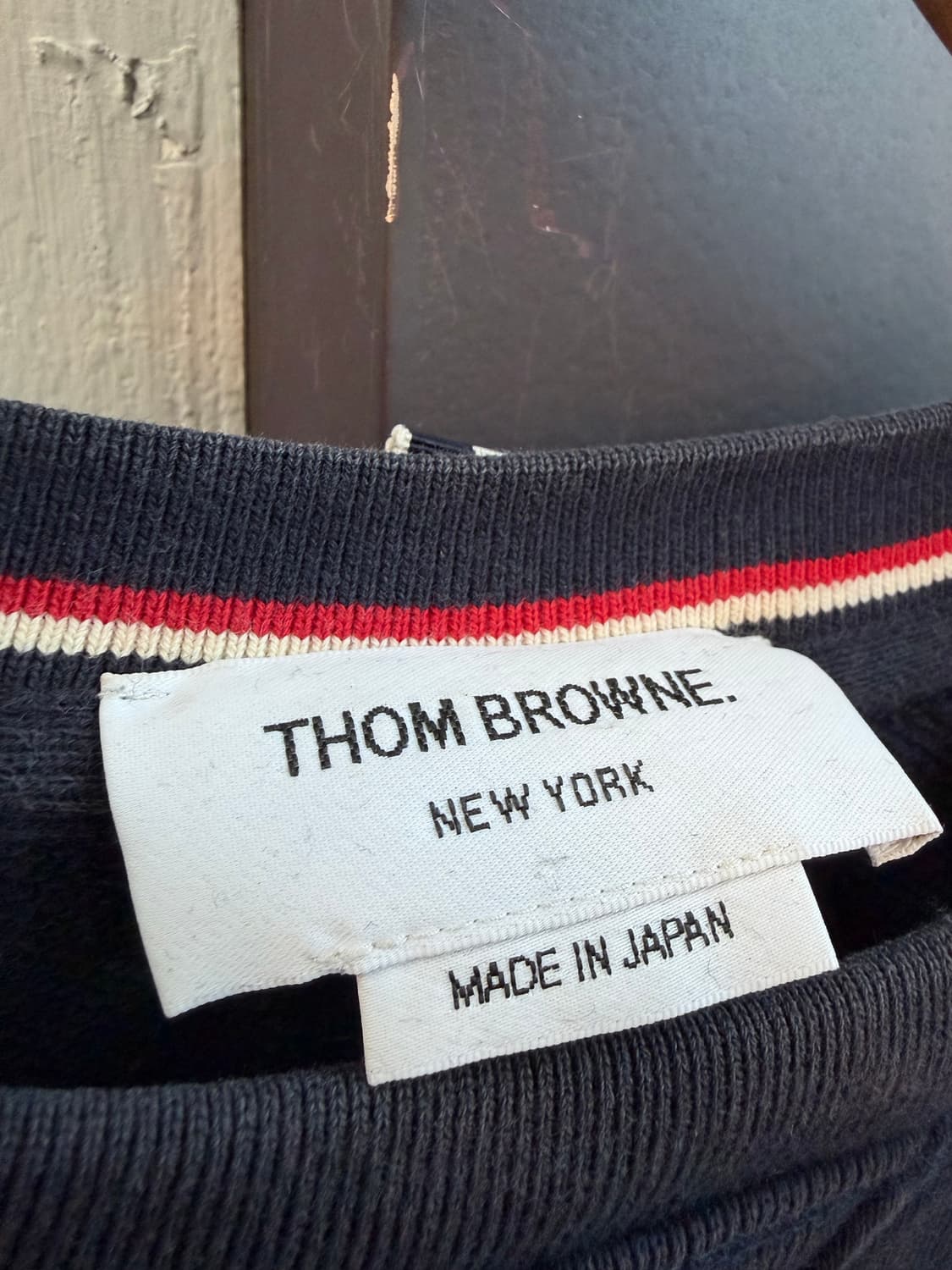 4/ 톰브라운 클래식 루프백 4바 맨투맨 상품이미지6