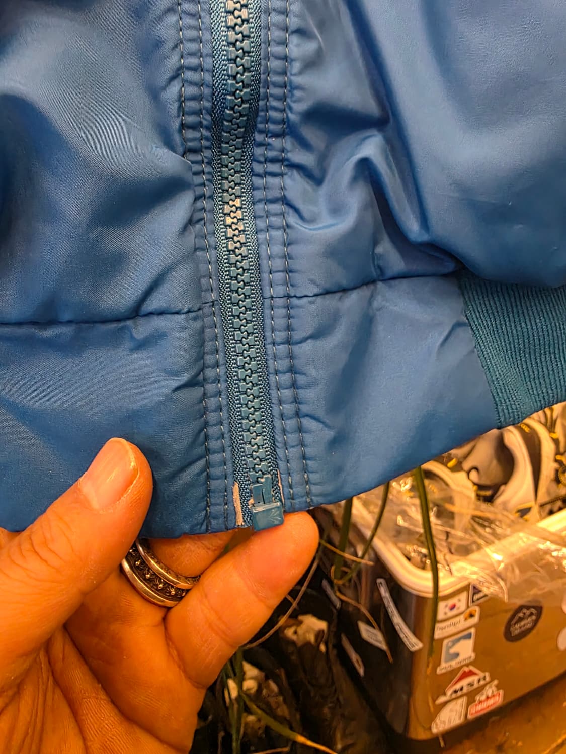 Z-535 파타고니아 신칠라 쉘드 봄버 자켓  상품이미지5