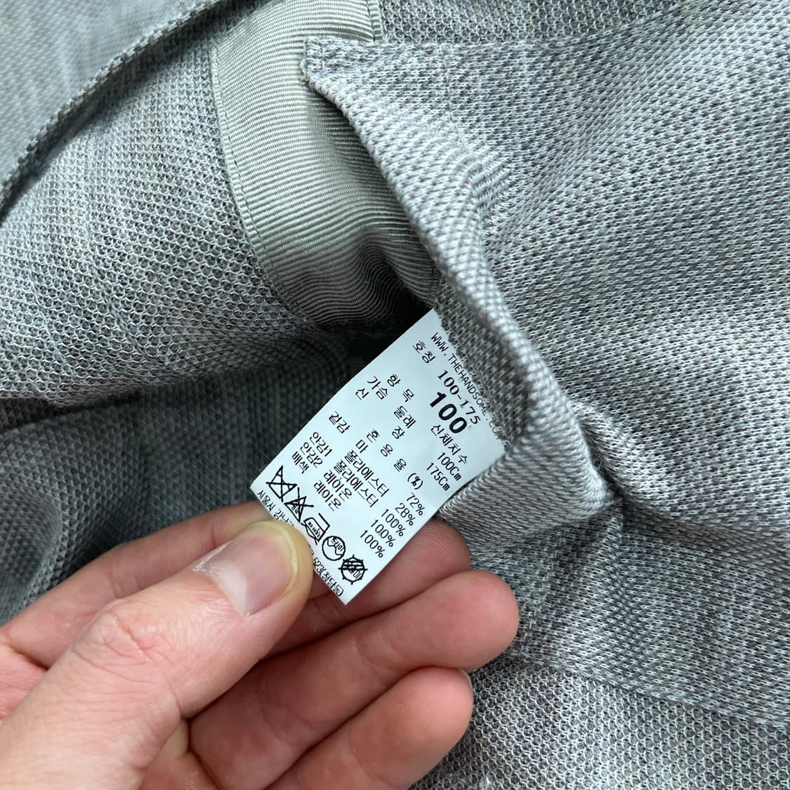 타임옴므 린넨 블렌드 블레이져 L 상품이미지7