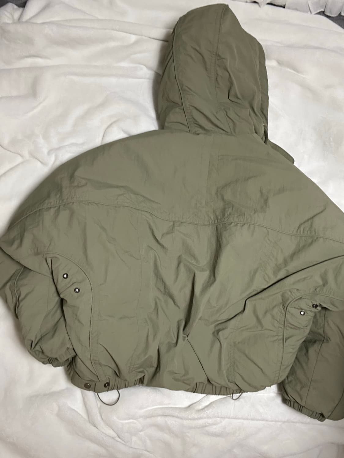 덕다운 패딩 khaki 상품이미지2