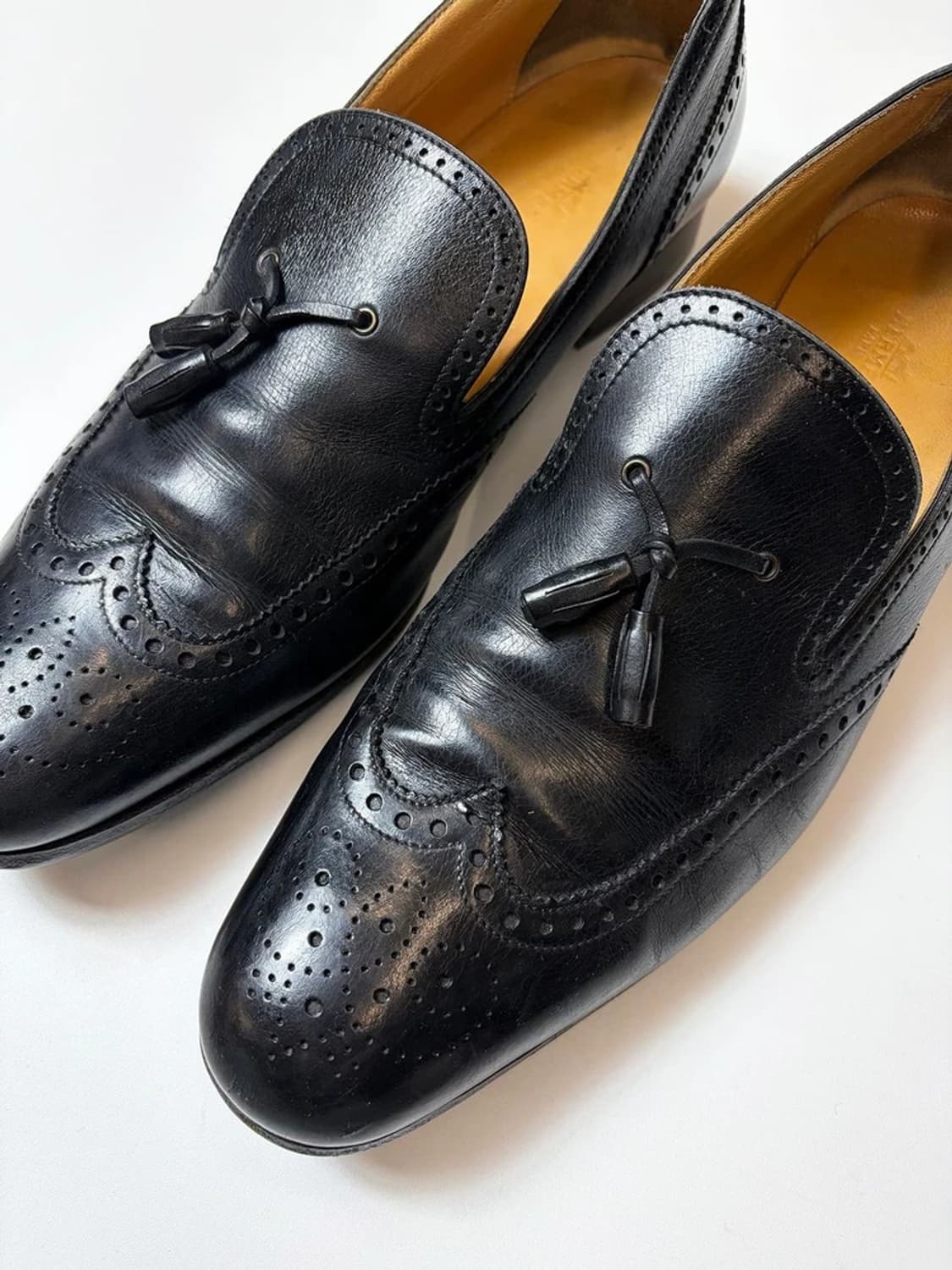 에르메스 90's OG 테슬 로퍼 구두 Q1465 상품이미지4