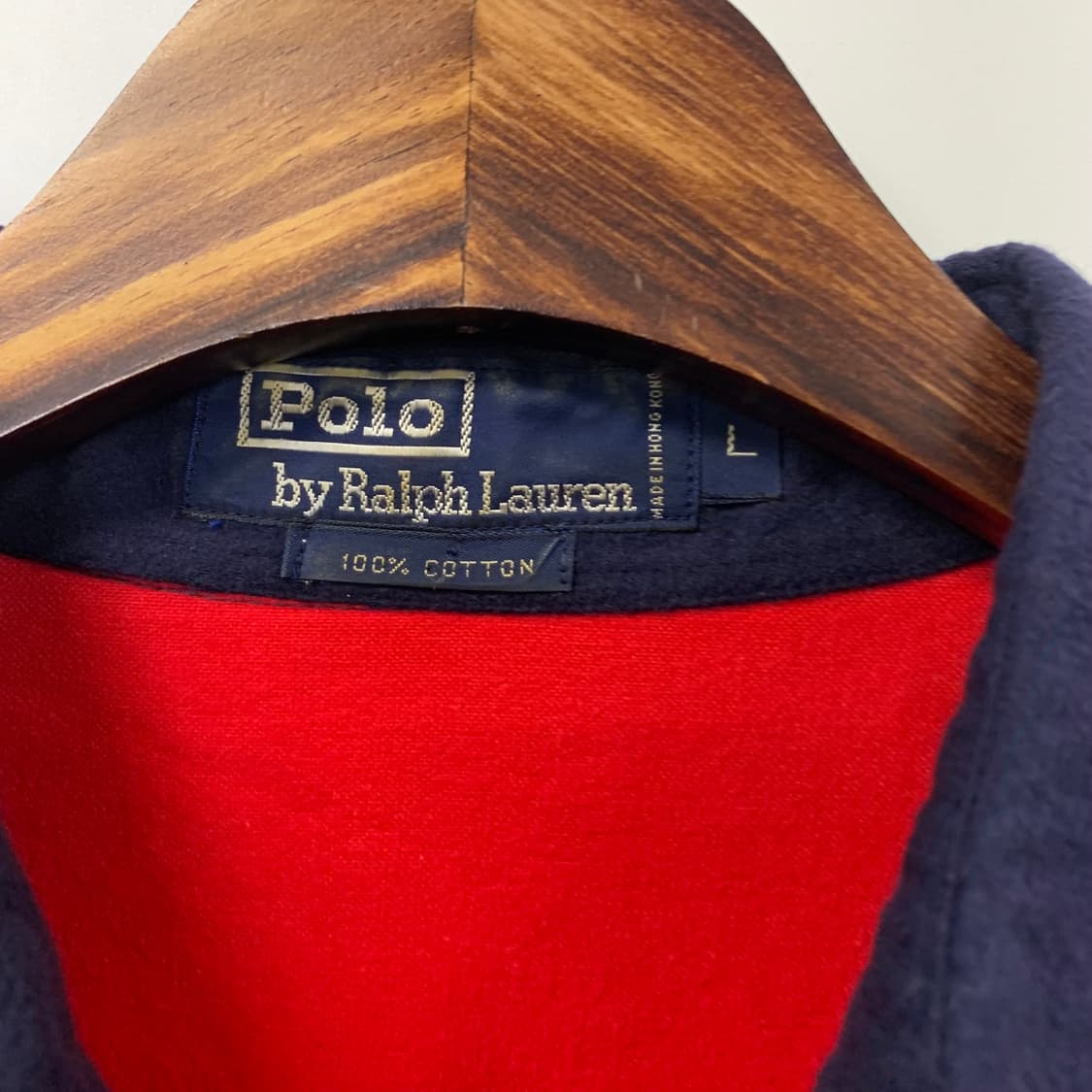 폴로 랄프로렌 배색 플리스 셔츠  상품이미지4